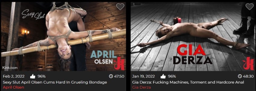 Bondage videos