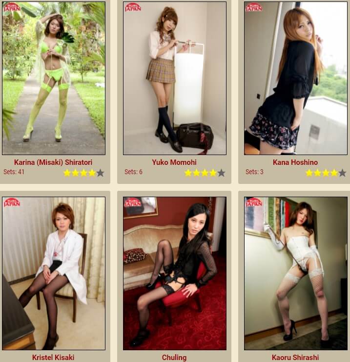 Japan TGirl Models