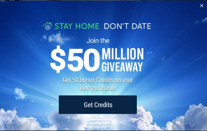Get 50 Extra Credits! Special 50 Extra Credits offer for new members at Imlive