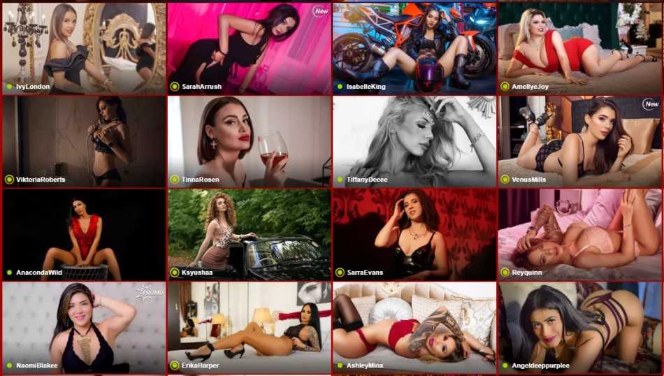 Live Jasmin cam models