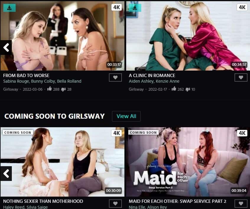 Lesbian porn in 4K