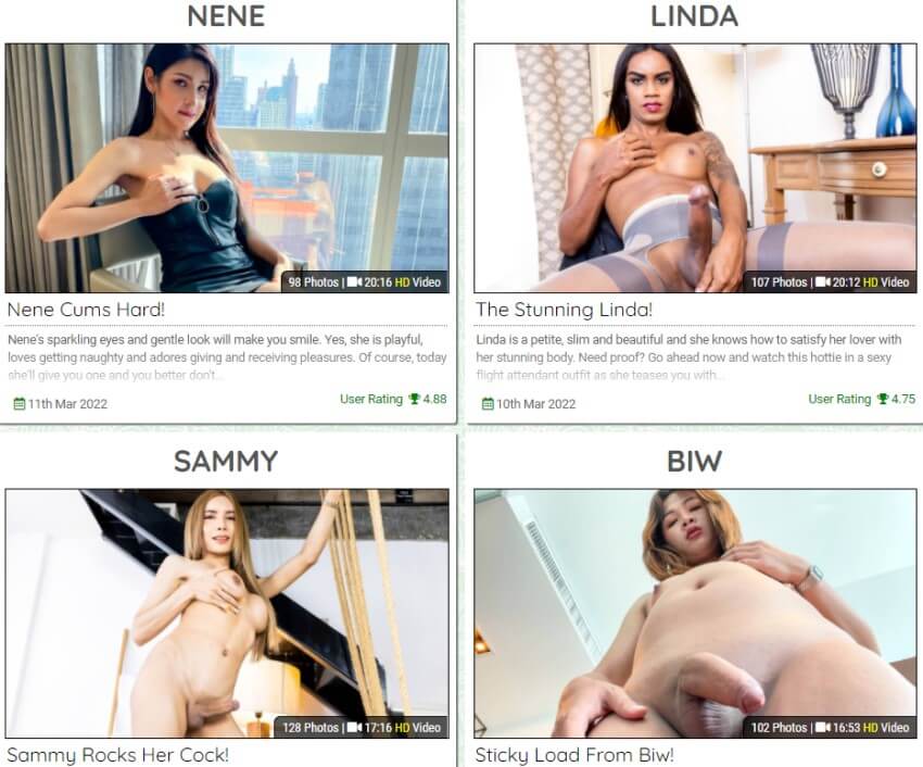 Best Ladyboy Porn Sites Asian TGirl Sites