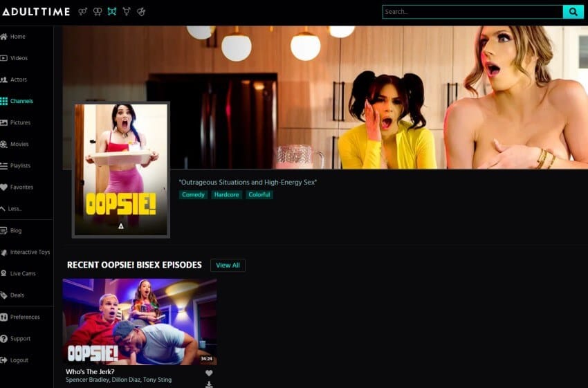 bisexual porn series