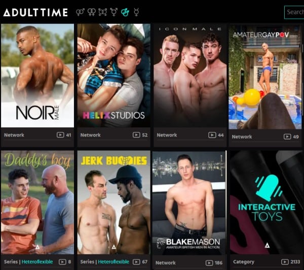 Adult Time gay channels a selection of some of the gay channels on adult time